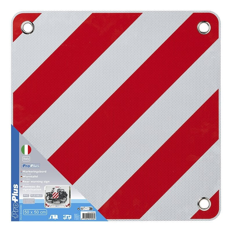 Panneau de signalisation aluminium 50x50cm pour Italie