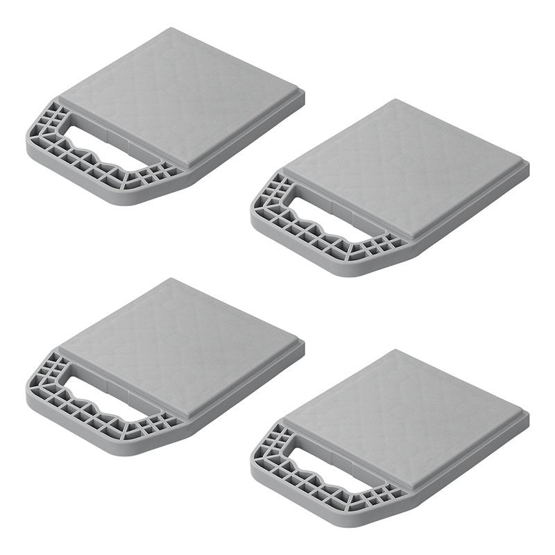 Plaquettes de stabilisation empilable 21x21x3,3cm - jeu de 4 pièces