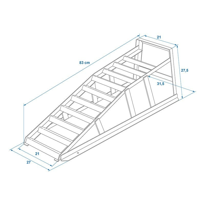 Rampes de levage acier 1000 kg