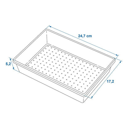 Range couverts 40,5 x 32,5 x 4,5 cm