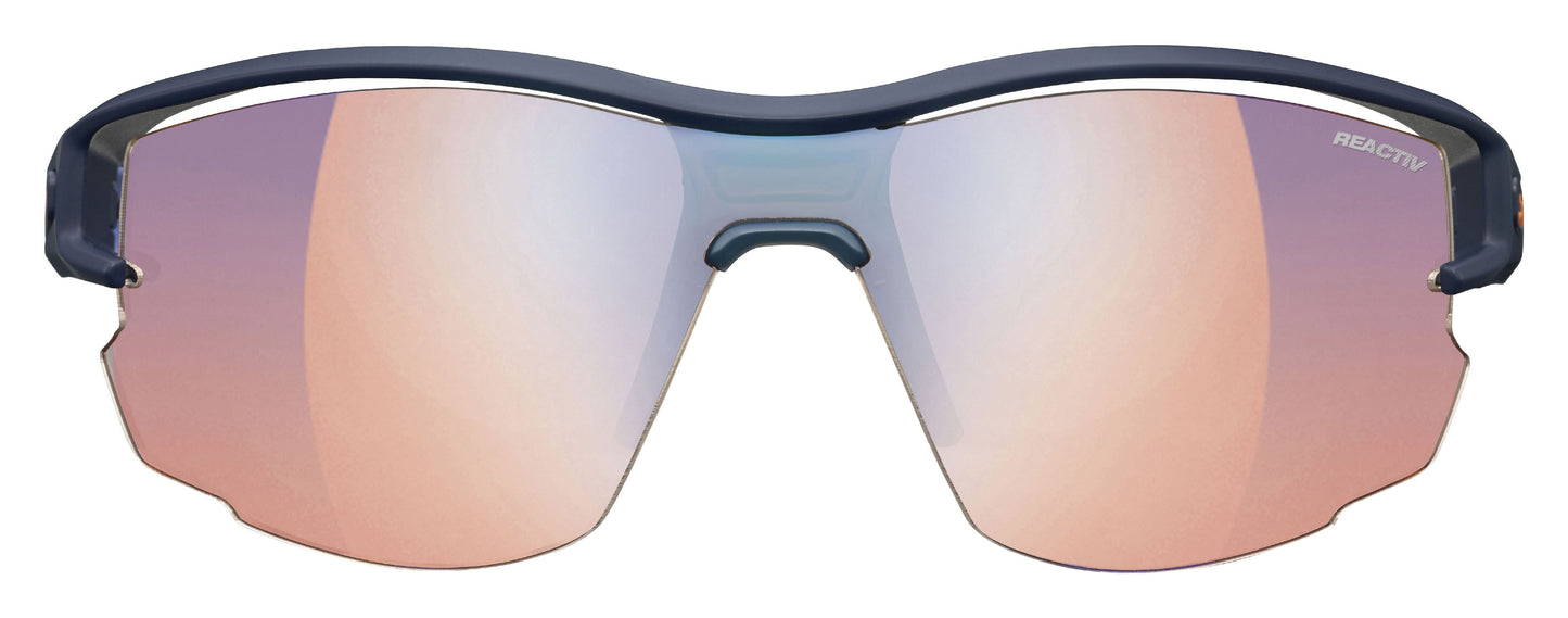 Lunette de soleil Julbo Aero | Dark Blue / Dark Blue | Reactiv Performance 1-3 Hc