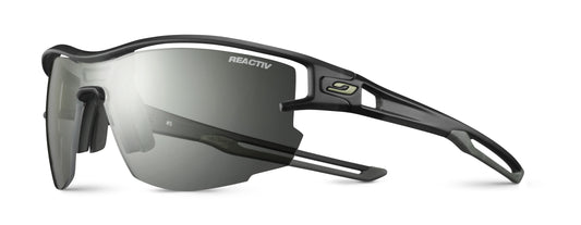 Lunette de soleil Julbo Aero | Translucide Black / Army | Reactiv Performance 0-3