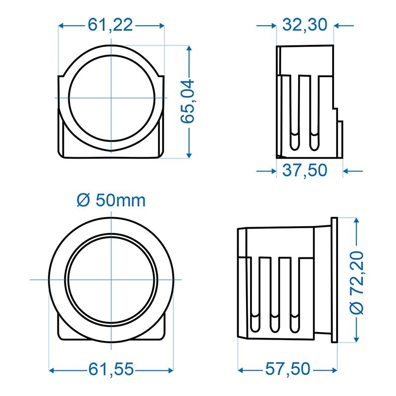 Coussinet pour attache à inertie convient à ALKO 131R-161S/VB-250S/1-251S/VB/G-351ZA '93- blister