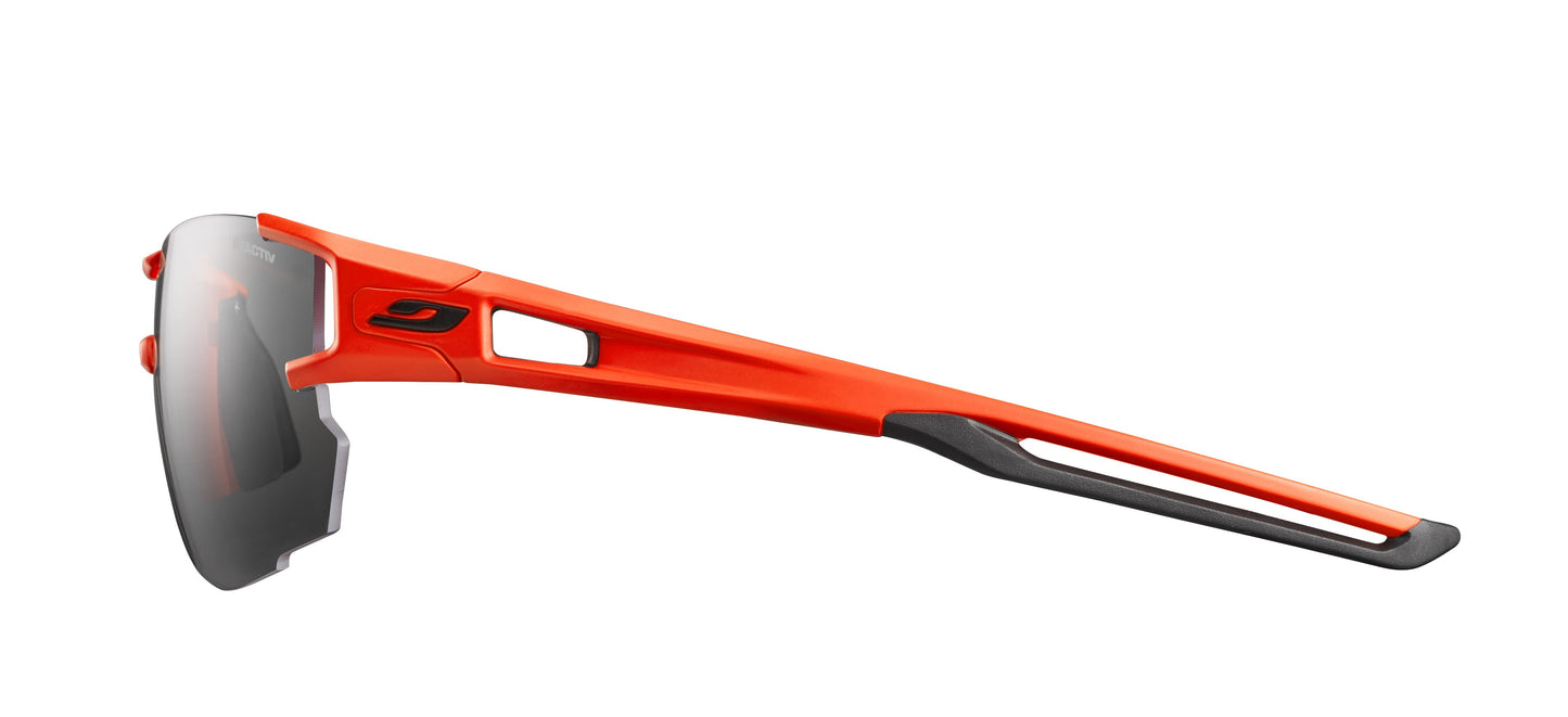 Lunette de soleil Julbo Aerolite | Orange Fluo / Black | Reactiv Performance 0-3