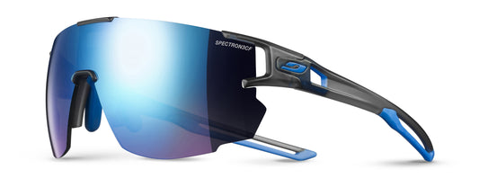 Lunette de soleil Julbo Aerospeed | Translu Grey / Blue / Blue | Spectron 3Cf