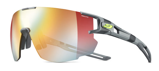 Lunette de soleil Julbo Aerospeed | Grey Camo / Yellow | Reactiv Performance 1-3 Laf