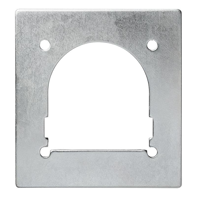 Contre plaque pour anneau d'arrimage seule 142x132mm