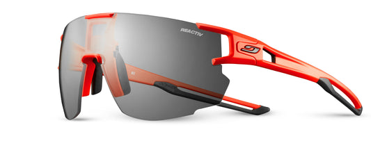 Lunette de soleil Julbo Aerospeed | Orange Fluo / Black | Reactiv Performance 0-3