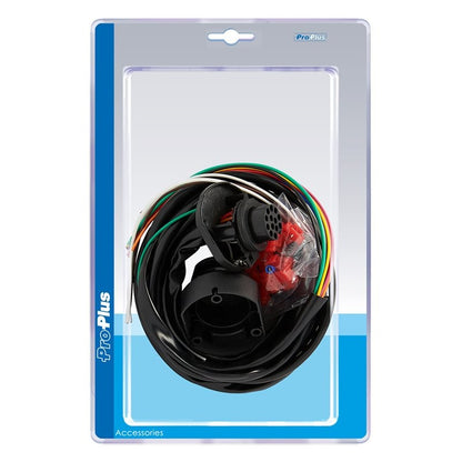 Faisceau d´attelage 13-pôles PVC type Jaeger + 1,50M câble dans blister