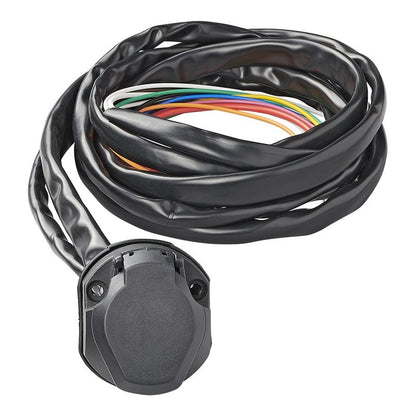 Faisceau d´attelage 13-pôles PVC type Jaeger + 1,50M câble dans blister