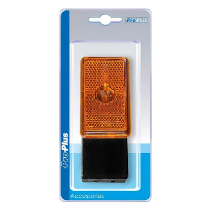 Feu de postion latéral orange 110x45x51mm dans blister