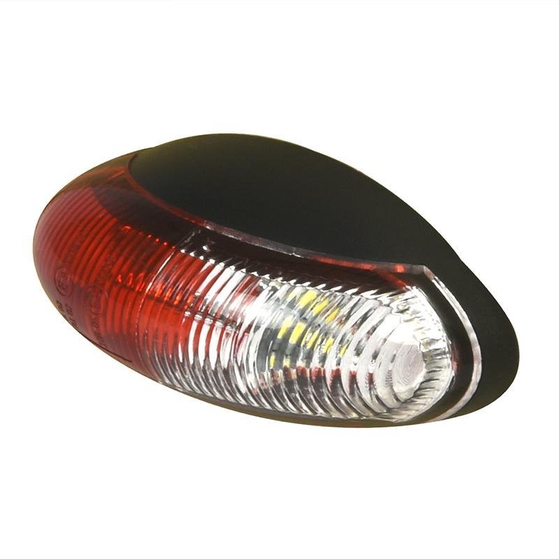 Feu de gabarit 10-30V rouge/blanc 60x34mm LED dans blister