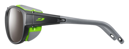 Lunette de soleil Julbo Explorer 2.0 | Gris Mat / Vert | Spectron 4