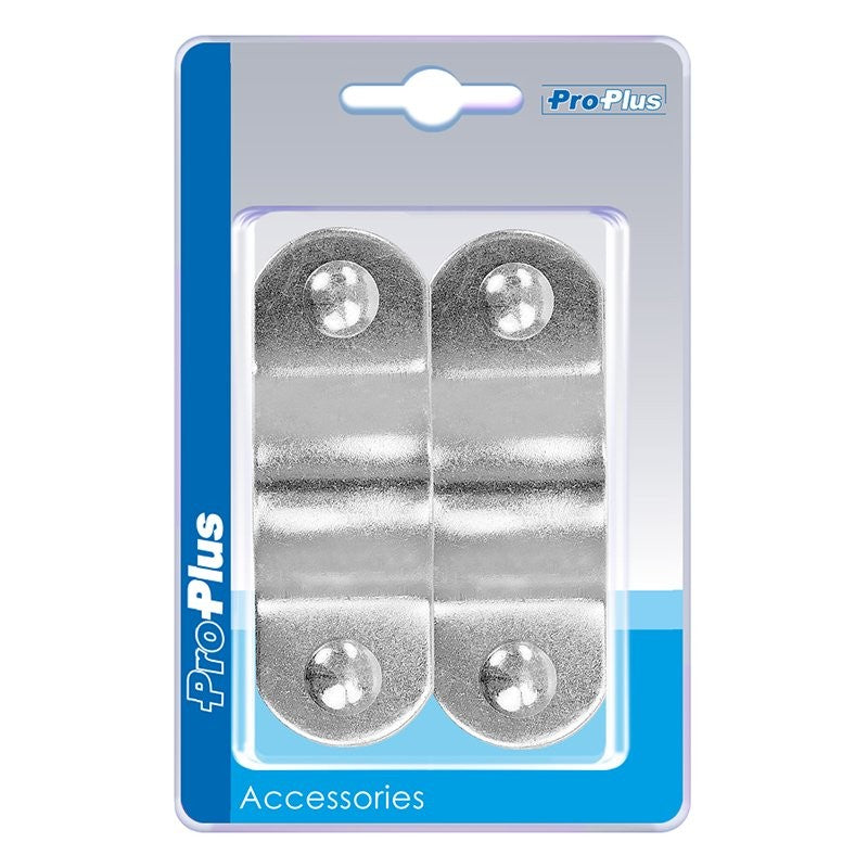 Pince pour barre de auvent double 25-28mm 2 pièces dans blister