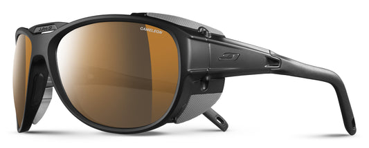 Lunette de soleil Julbo Explorer 2.0 | Noir Mat / Noir | Reactiv High Mountain 2-4