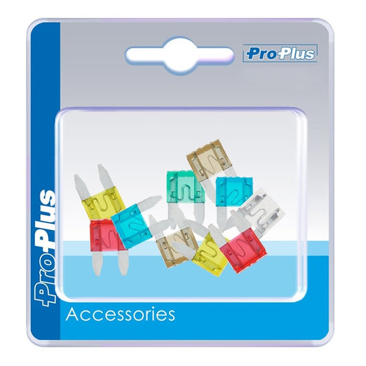 Fusibles plats mini assortiment de 10 pièces dans blister