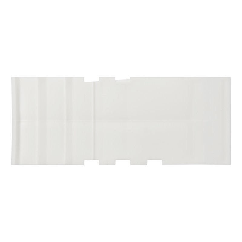 Cale de roue plastique blanc incl. support