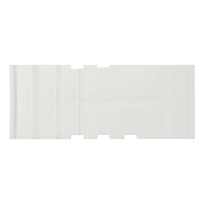 Cale de roue plastique blanc incl. support