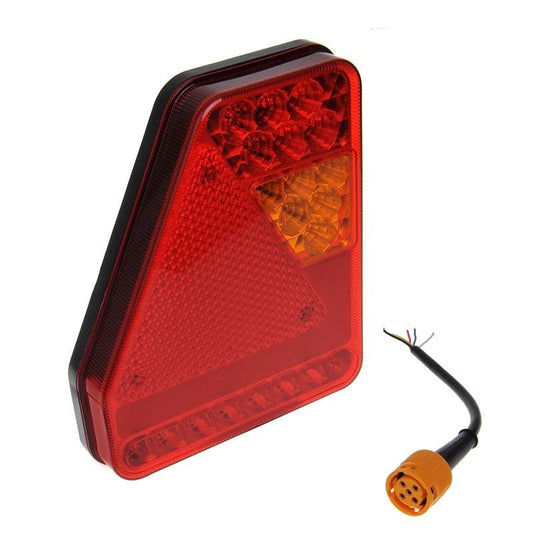 Feu arrière 5 fonctions 208x188mm 22LED gauche UK