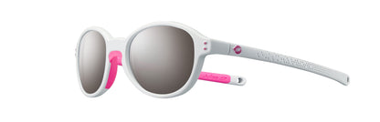 Lunette de soleil Julbo Frisbee | Gris Clair / Rose Fluo | Spectron 3+