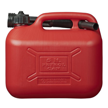 Jerrycan 5L plastique rouge UN-approuvé