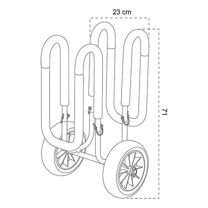 Chariot SUP board