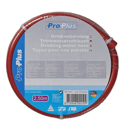 Tuyau pour eau potable rouge 2,50M / 10x15mm