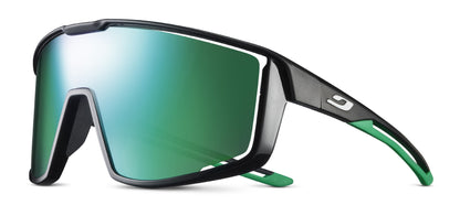 Lunette de soleil Julbo Fury | Black / Shiny Black / Green | Spectron 3Cf