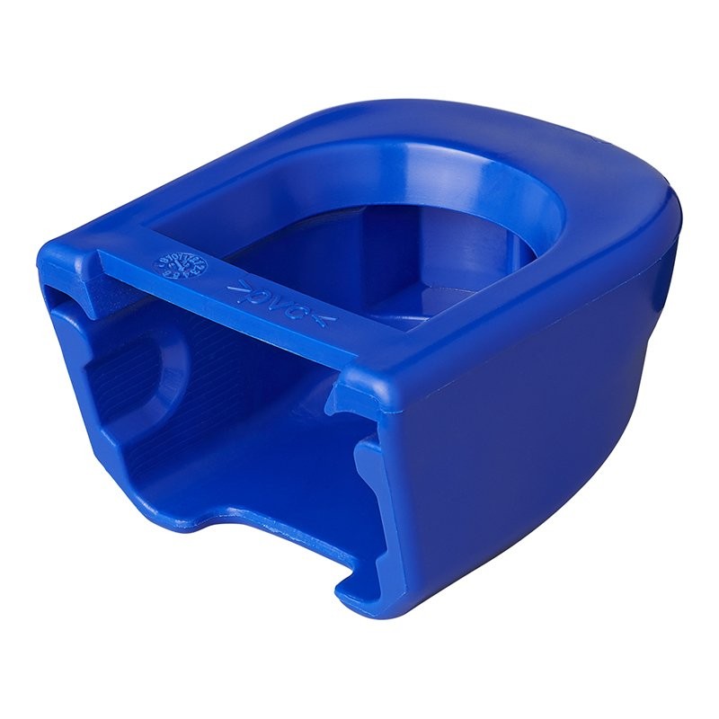 Soft Dock pour tête d'attelage bleu 84x59x109mm dans blister