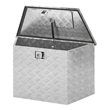 Boîte à outils aluminium pour remorque 830/540 x 360 x H490 mm