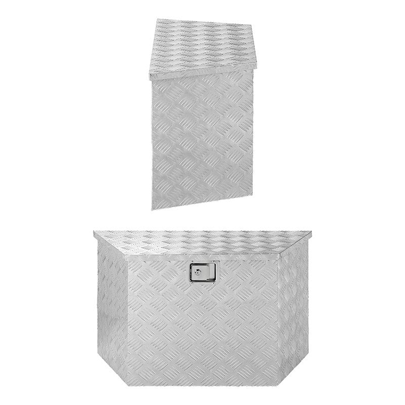 Boîte à outils aluminium pour remorque 830/540 x 360 x H490 mm