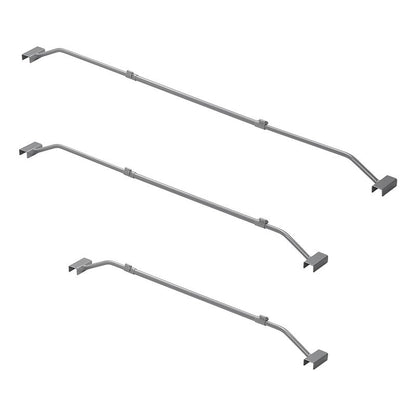 Support de bâche réglable 100-155cm pour bâche de remorque