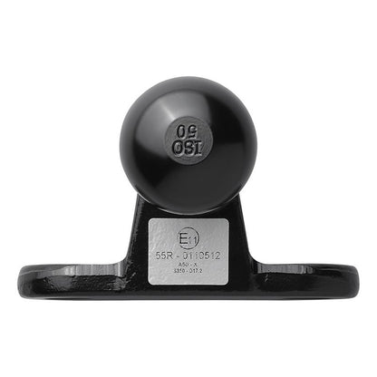 Boule d'attelage noir équerre D17,2/S350