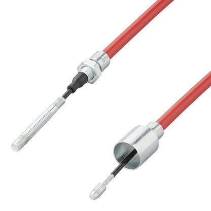 Camping-car et van: Cable de frein 1320 à1530mm cloche Ø26mm convient à AL-KO inf 97