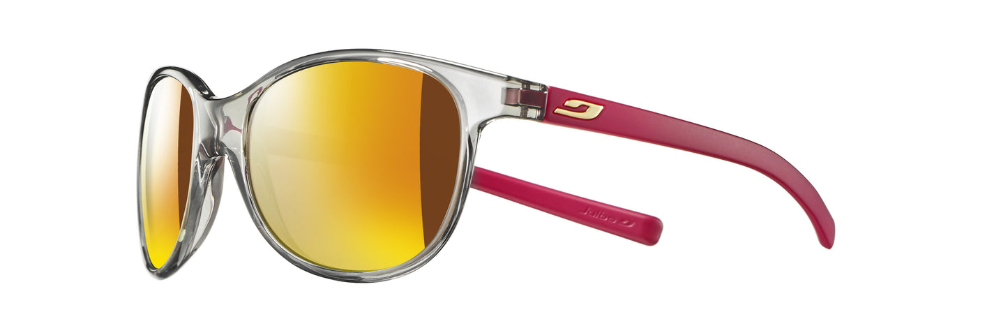 Lunette de soleil Julbo Lizzy | Gris Translu Brillant / Rouge Mat | Spectron 3Cf