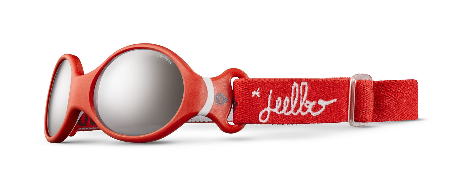 Lunette de soleil Julbo pour bébé LOOP | Rouge / Gris Clair | Spectron 4 Baby