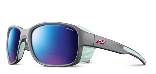 Lunette de soleil Julbo Monterosa 2 | Gris Fonce / Vert | Spectron 3Cf Bleu