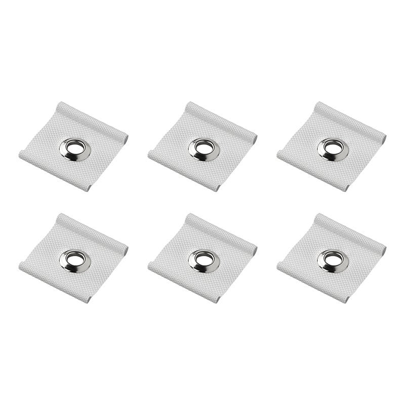 Cintre avec un oeil pour rail de tente 5/6mm et 7/8mm - jeu de 6 pièces