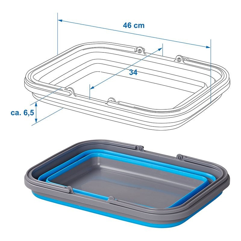 Bassine pliable 16L