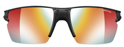 Lunette de soleil Julbo Outline | Translucide Black / Black | Reactiv Performance 1-3 Laf