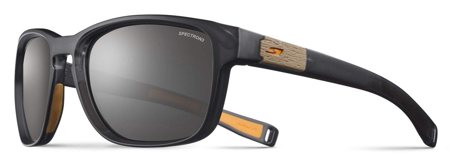 Lunette de soleil Julbo Paddle | Translucide Black / Orange  | Spectron 3