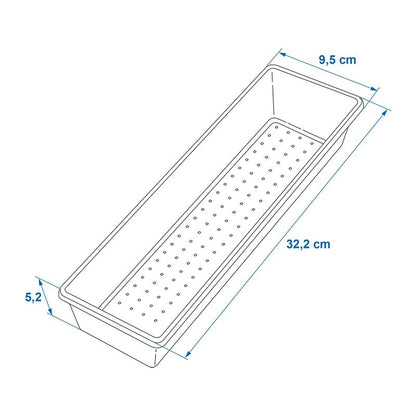 Range couverts 33,2 x 9,5 x 5,2 cm