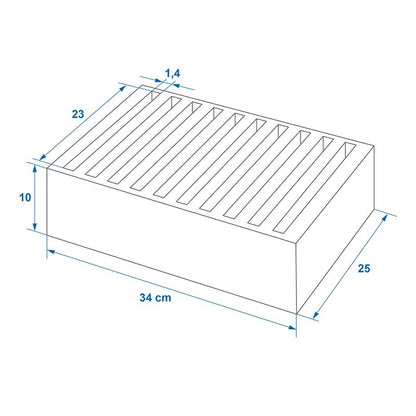 Porte-assiettes en mousse souple pour le rangement de assiettes