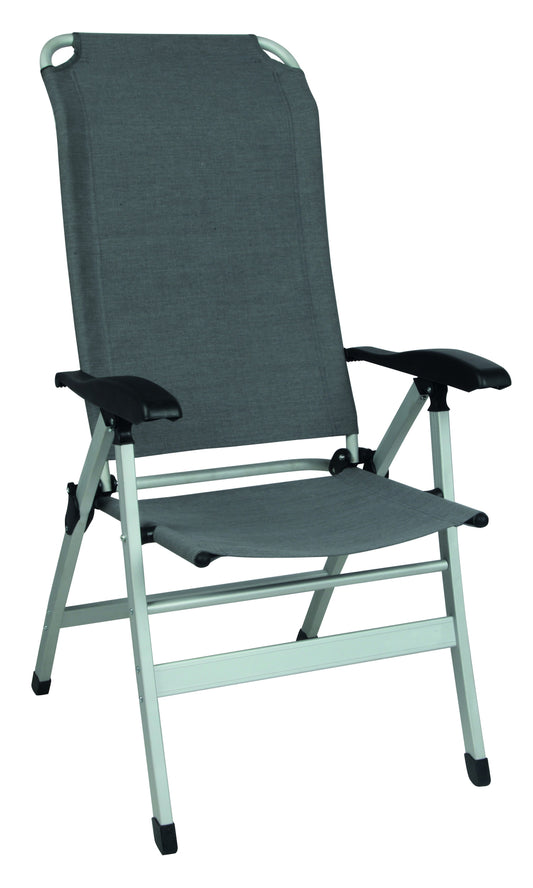 Fauteuil aluminium Confort Maxi Gris