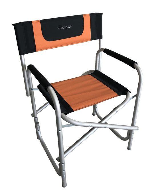 Fauteuil Director Noir / Orange