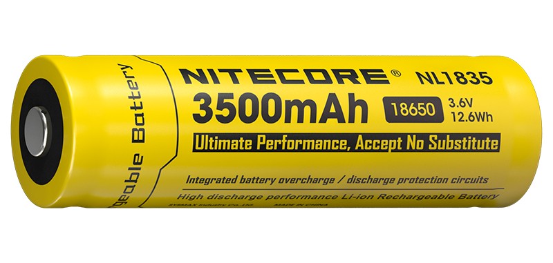 Batterie Nitecore 18650 3500 mAh NL1835