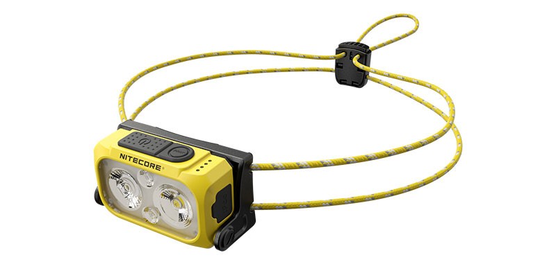 Lampe Frontale NU21 Jaune - 360Lm