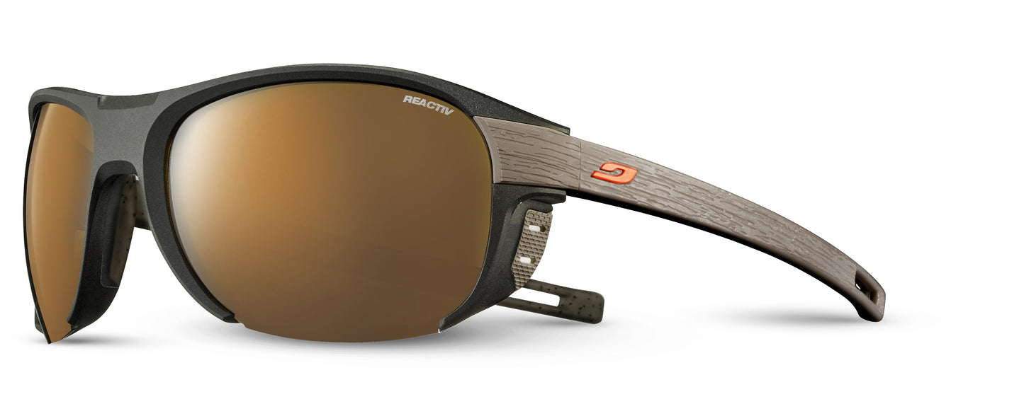 Lunette de soleil Julbo Regatta | Black / Brown | Reactiv High Mountain 2-4