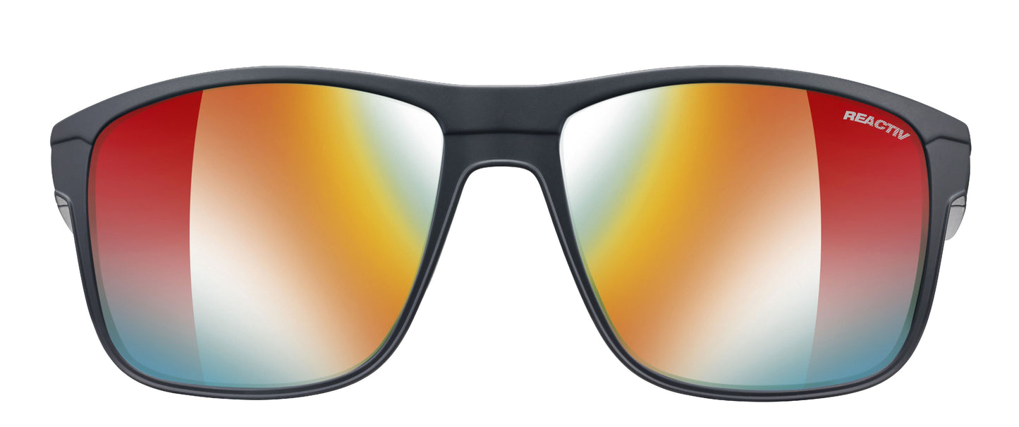 Lunette de soleil Julbo Renegade | Noir / Rouge | Reactiv Performance 1-3 Laf