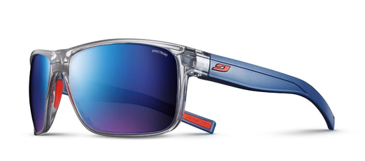 Lunette de soleil Julbo Renegade | Gris Translu Brill / Bleu / Orange | Polarized 3Cf